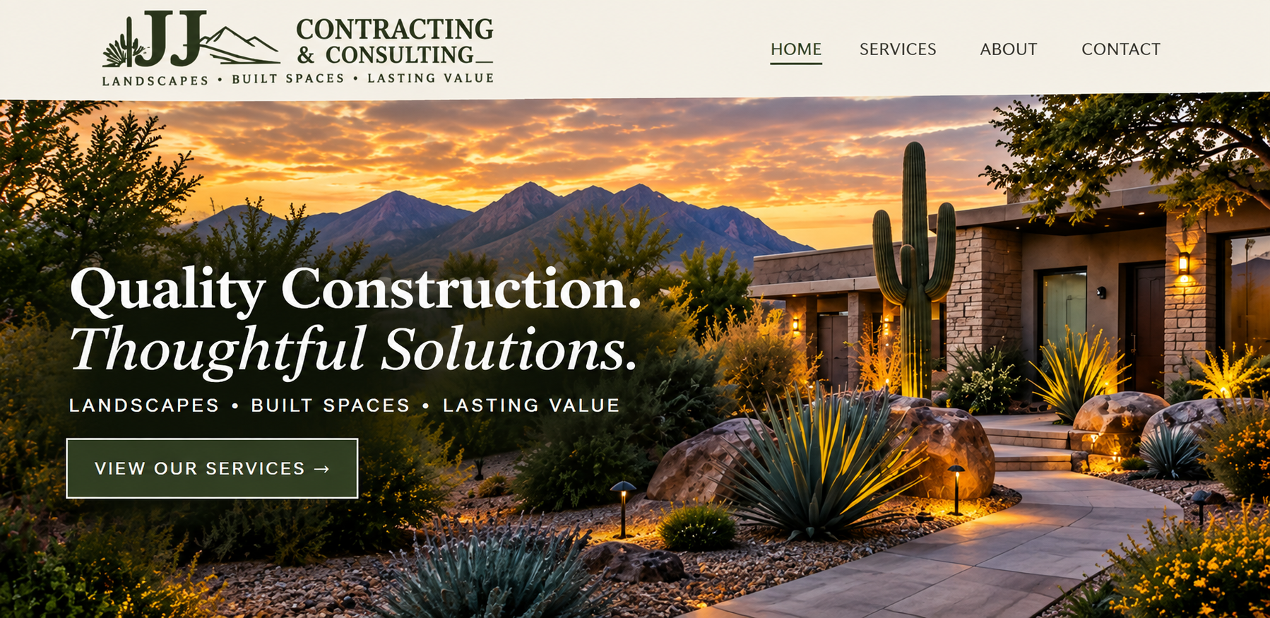 JJ Contracting & Consulting — Quality Construction. Thoughtful Solutions.
